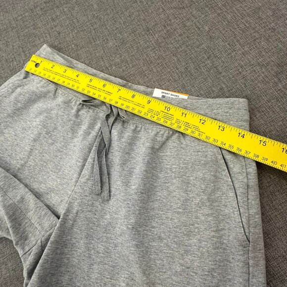 NEW! Karen Scott Sport Shorts Grey Petite Small Drawstring Cotton & spandex Pock - Picture 9 of 12
